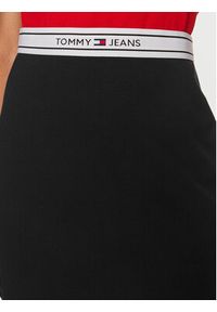 Tommy Jeans Spódnica mini Logo DW0DW17880 Czarny Regular Fit. Kolor: czarny. Materiał: syntetyk #5