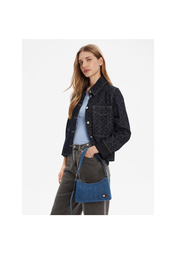 Torebka Tommy Jeans. Kolor: niebieski