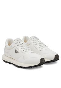 Emporio Armani Sneakersy X4X630 XN877 M801 Biały. Kolor: biały. Materiał: materiał #2