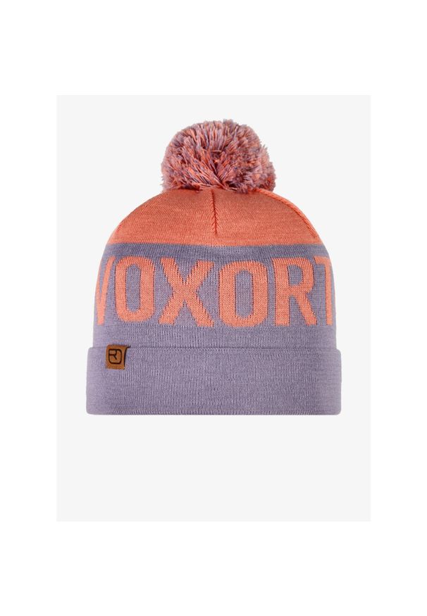 ORTOVOX - Czapka zimowa Ortovox Bobble Knit Beanie - blossom. Kolor: fioletowy. Sezon: zima. Styl: sportowy