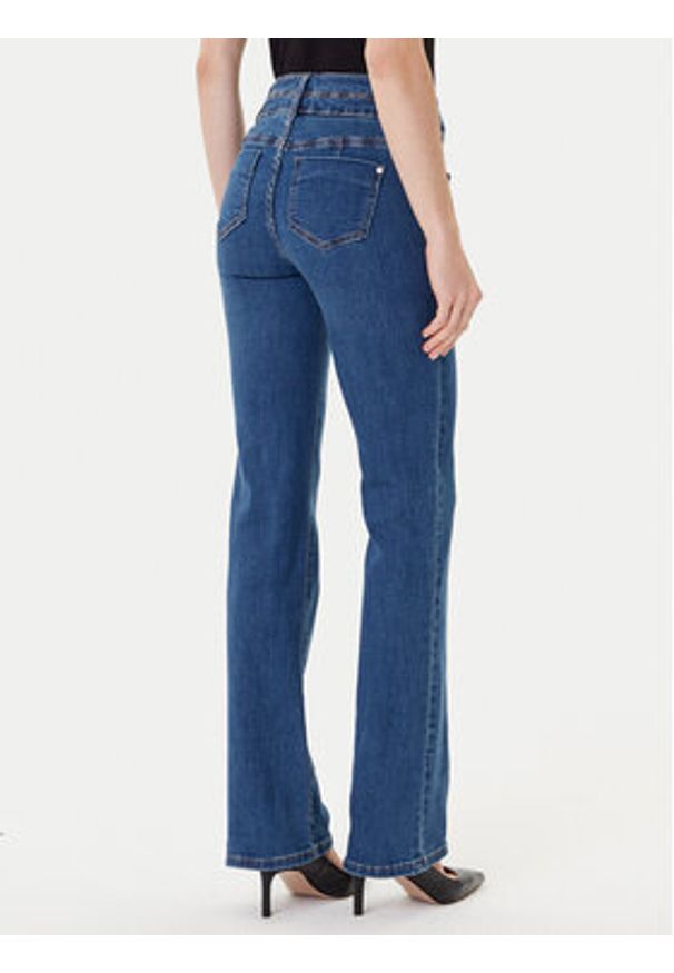 Morgan Jeansy 241-POLEN3 Niebieski Bootcut Fit. Kolor: niebieski