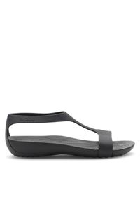 Crocs Sandały SERENA SANDAL 205469-060 Czarny. Kolor: czarny