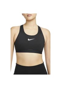 Biustonosz stanik sportowy Nike Femme. Kolor: czarny. Sport: fitness