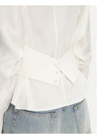Pinko - PINKO Koszula Controvento 104594 A2BT Biały Relaxed Fit. Kolor: biały. Materiał: wiskoza