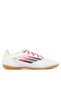 Adidas - adidas Buty do piłki nożnej F50 Club Indoor IE1222 Biały. Kolor: biały. Materiał: skóra