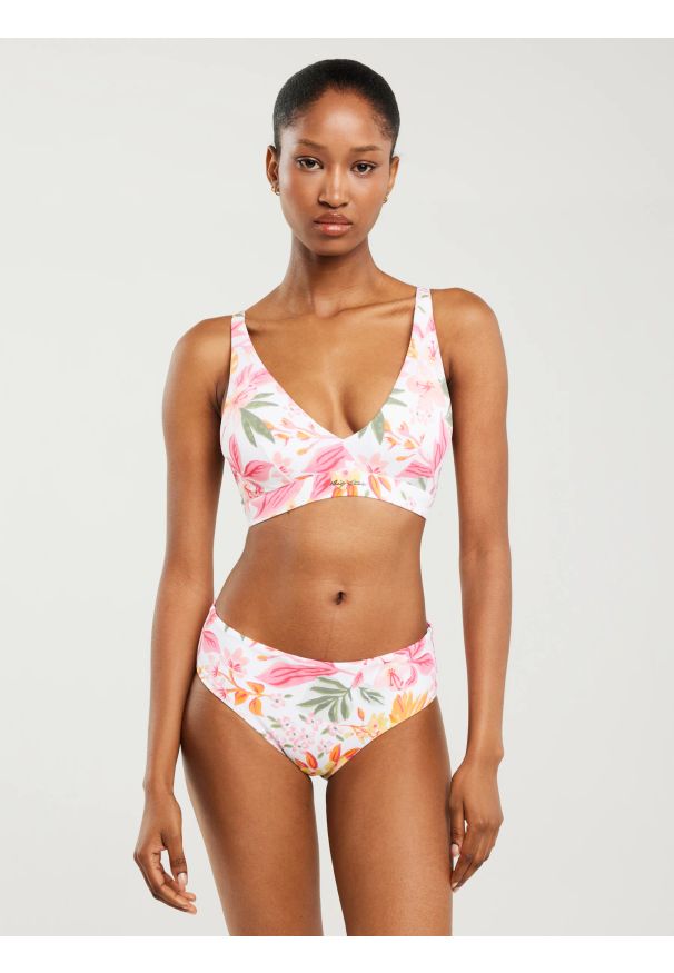 Big-Star - Góra od kostiumu kąpielowego z motywem kwiatowym Morra 000. Kolor: wielokolorowy. Wzór: kwiaty