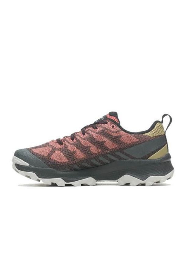 Buty trekkingowe damskie Merrell Speed Eco Wp. Zapięcie: sznurówki. Kolor: wielokolorowy. Materiał: tkanina, materiał, syntetyk. Szerokość cholewki: normalna