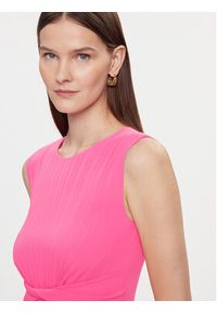 Nissa Sukienka koktajlowa RZ14841 Różowy Slim Fit. Kolor: różowy. Materiał: syntetyk. Styl: wizytowy #8