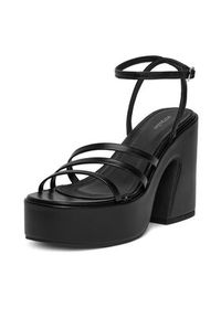 DeeZee Sandały F7178-16 Czarny. Kolor: czarny. Materiał: syntetyk, materiał #6