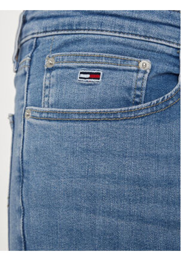 Tommy Jeans Jeansy Scanton DM0DM20202 Niebieski Slim Fit. Kolor: niebieski