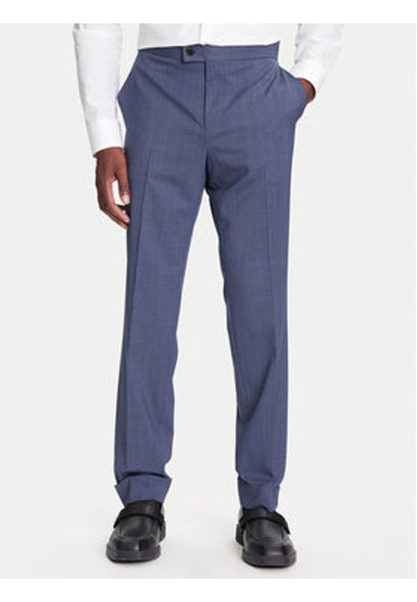 HUGO BOSS Garnitur Henry-Getlin253V1X 50544664 Niebieski Regular Fit. Kolor: niebieski. Materiał: syntetyk