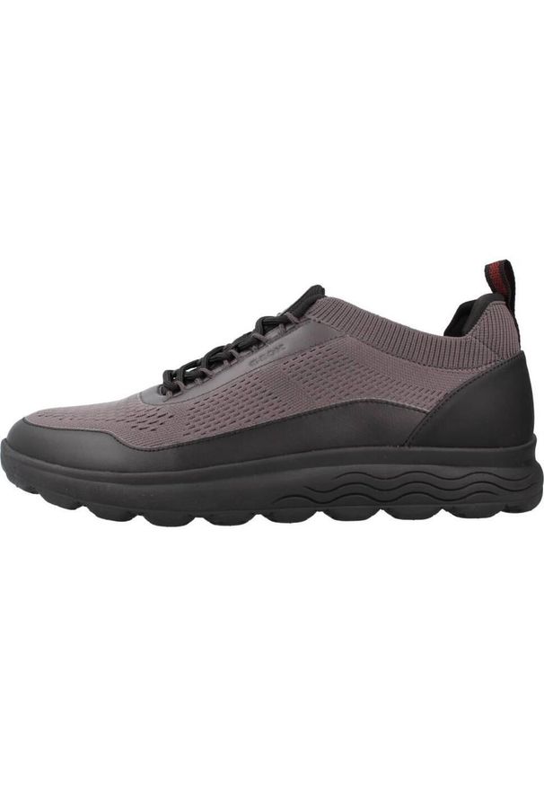 Tenisówki Geox Model U Spherica Kolor Szary. Kolor: szary. Materiał: syntetyk, tkanina