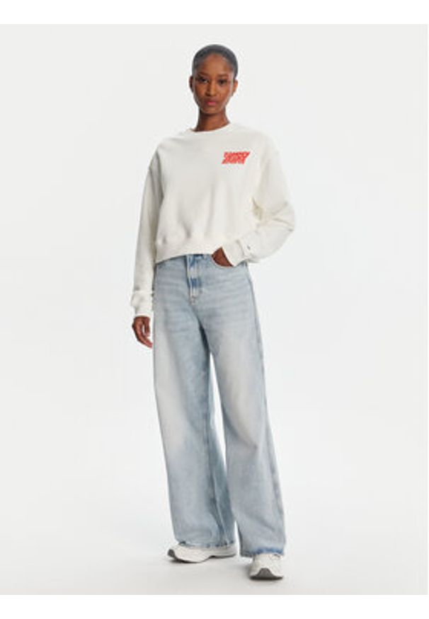 Tommy Jeans Jeansy Claire DW0DW21291 Niebieski Wide Leg. Kolor: niebieski