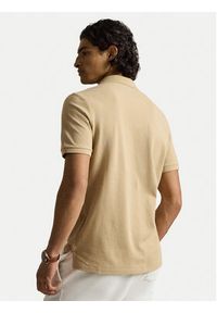 Polo Ralph Lauren Polo 710B20009003 Beżowy Regular Fit. Typ kołnierza: polo. Kolor: beżowy. Materiał: bawełna #5