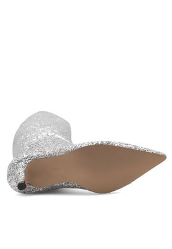 Jenny Fairy Kozaki ELEA LS6022-01 Srebrny. Kolor: srebrny. Materiał: syntetyk