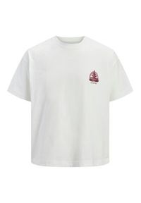 Jack & Jones T-Shirt Maine 12291780 Biały Regular Fit. Kolor: biały. Materiał: bawełna #2
