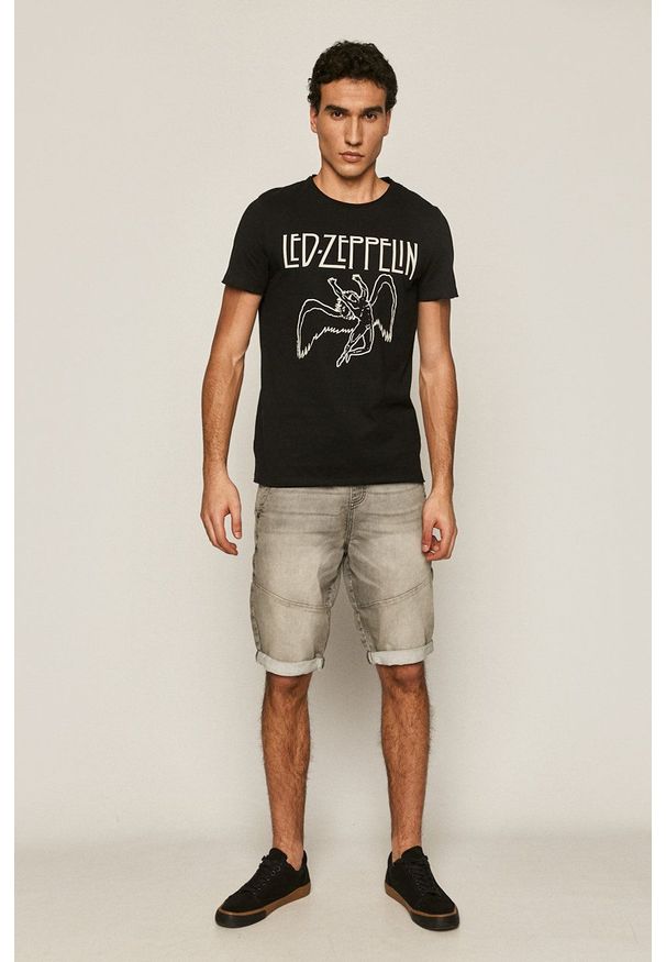 medicine - Medicine - Szorty jeansowe Basic. Okazja: na co dzień. Kolor: szary. Materiał: jeans. Styl: casual