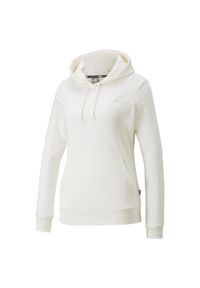 Bluza dresowa damska Puma ESS+ EMBROIDERY. Kolor: biały, wielokolorowy. Materiał: dresówka. Wzór: haft #1