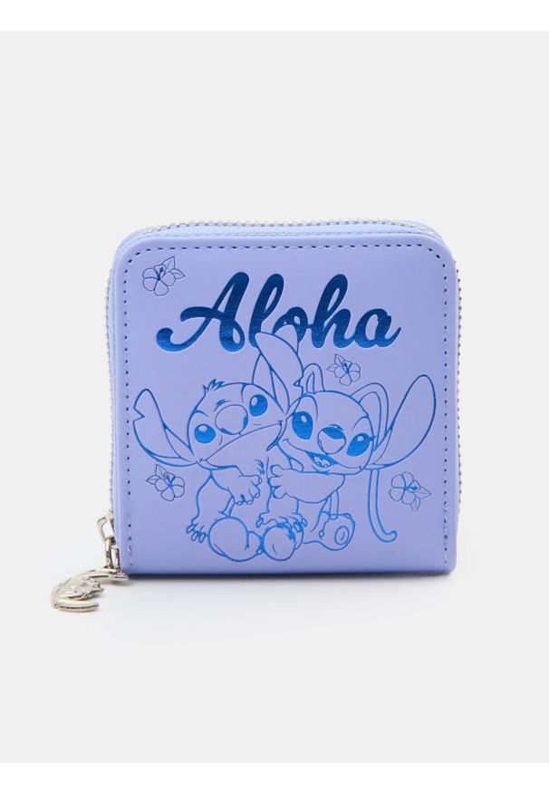Sinsay - Portfel Lilo & Stitch - błękitny. Kolor: niebieski