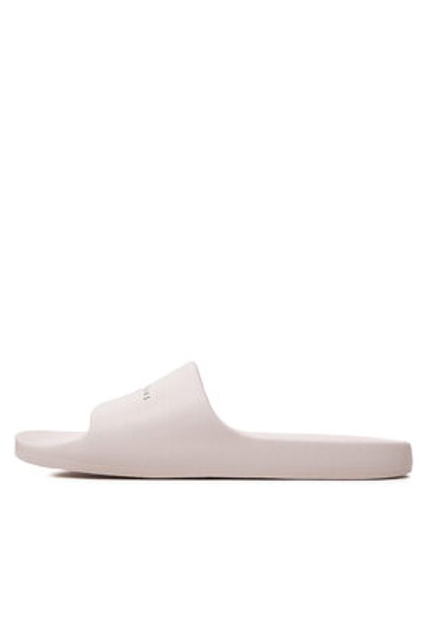 Tommy Jeans Klapki Tjw Printed Pu Pool Slide EN0EN02693 Écru. Materiał: syntetyk