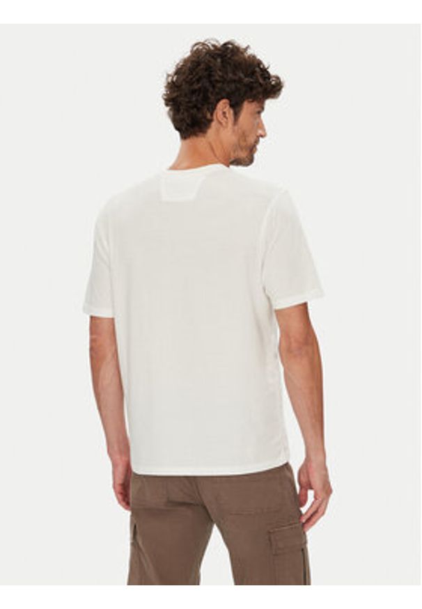 C.P. Company T-Shirt RCCMTS723A005100W Écru Regular Fit. Materiał: bawełna