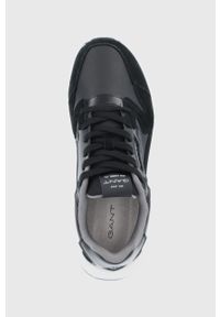 GANT - Gant Buty skórzane Beeker kolor czarny. Zapięcie: sznurówki. Kolor: czarny. Materiał: skóra #5