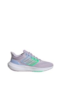 Adidas - Buty Ultrabounce. Kolor: szary, zielony, wielokolorowy. Materiał: materiał. Sport: bieganie