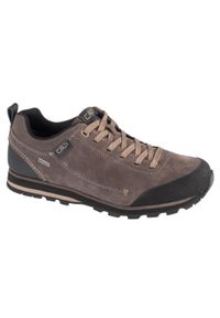 Buty trekkingowe męskie CMP Elettra Low Hiking Wp. Zapięcie: sznurówki. Kolor: zielony, brązowy, wielokolorowy. Materiał: guma, tkanina, zamsz. Szerokość cholewki: normalna. Sport: turystyka piesza