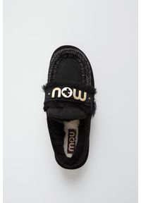 Mou - Klapki damskie skórzane mule MOU. Materiał: skóra #2