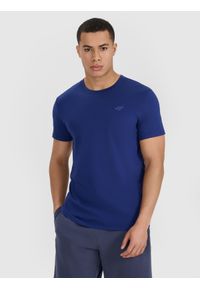 4f - 4F T-shirt regular gładki męski (2-pack) - multikolor S. Okazja: na co dzień. Kolor: wielokolorowy. Materiał: dzianina, bawełna, jersey. Długość rękawa: krótki rękaw. Długość: krótkie. Wzór: gładki. Styl: klasyczny, sportowy, casual