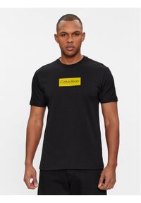 Calvin Klein T-Shirt Logo K10K112403 Czarny Regular Fit. Kolor: czarny. Materiał: bawełna #1