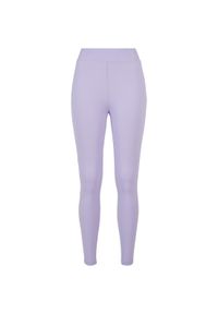 Damskie techniczne legginsy z wysoką talią Urban Classics GT. Kolor: niebieski #1