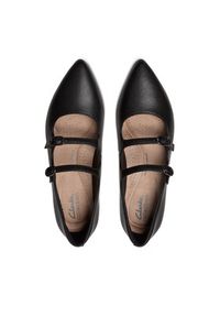 Clarks Półbuty Natalyn Lane 26181929 Czarny. Kolor: czarny. Materiał: skóra #7