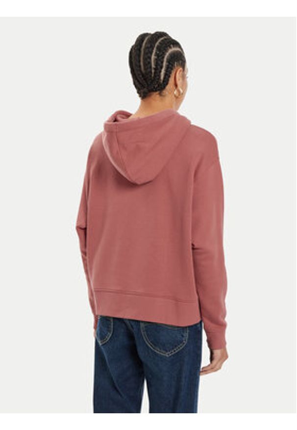 Lee Bluza Essential 112355152 Różowy Relaxed Fit. Kolor: różowy. Materiał: bawełna