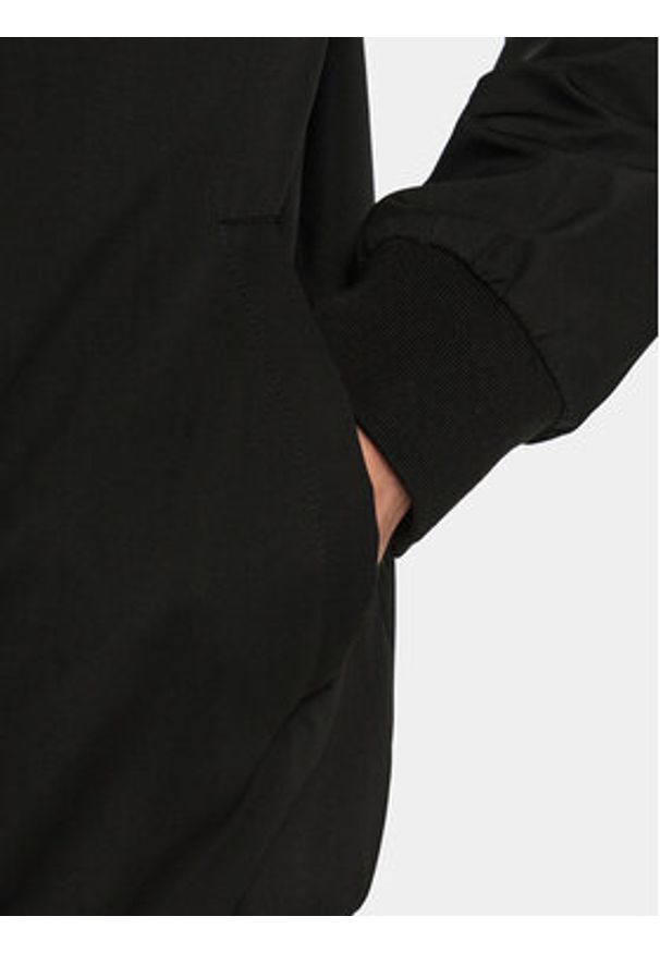 Sprandi Kurtka bomber SP3-KUM001 Czarny Regular Fit. Kolor: czarny. Materiał: syntetyk