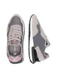 Beverly Hills Polo Club Sneakersy S9017-IW Szary. Kolor: szary. Materiał: skóra, nubuk