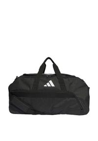 Adidas - Tiro League Duffel Bag Medium. Kolor: biały, czarny, wielokolorowy. Materiał: materiał #1