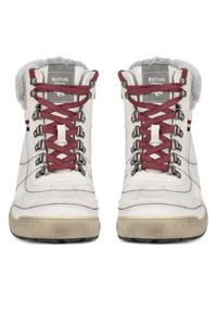 Mustang Trzewiki 1290-607 Biały. Kolor: biały. Materiał: materiał #5