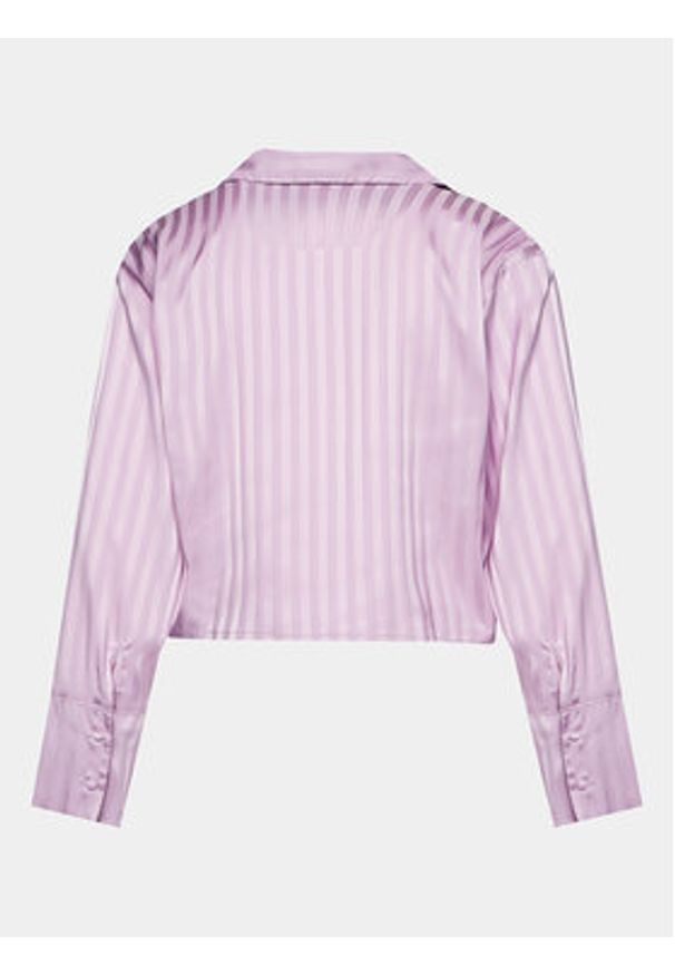 Hunkemöller Koszulka piżamowa 203168 Fioletowy Comfortable Fit. Kolor: fioletowy. Materiał: syntetyk