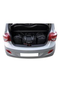 KJUST - Torby Do Bagażnika Hyundai I10 2013-2020 4Szt Kjust. Kolor: czarny. Styl: sportowy #1