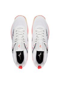 Mizuno Buty halowe Wave Luminous 3 V1GA2420 Biały. Kolor: biały. Materiał: skóra. Model: Mizuno Wave