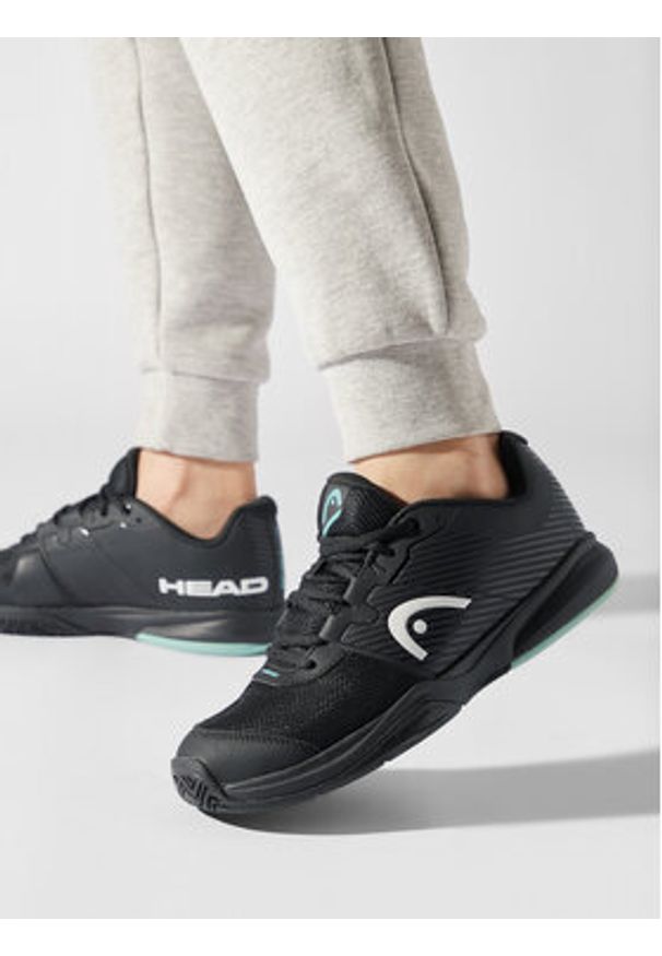 Head Buty do tenisa Revolt Court 273503 Czarny. Kolor: czarny. Materiał: skóra. Sport: tenis