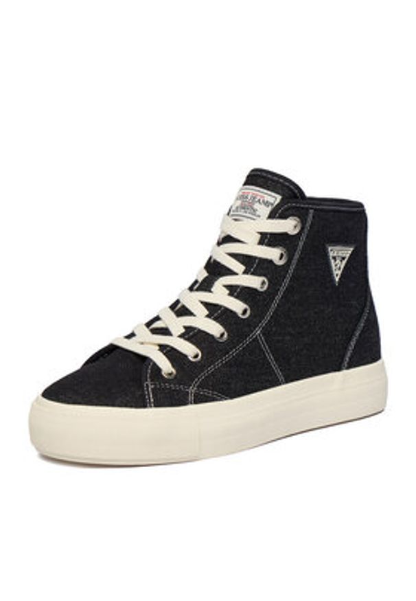 Guess Jeans Tenisówki CWBEO-GJ202505163 Czarny. Kolor: czarny. Materiał: materiał