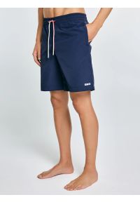 Big-Star - Szorty kąpielowe granatowe Rafiw 403. Kolor: niebieski. Długość: długie #4