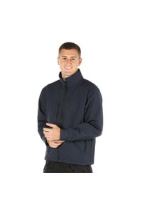 RESULT - Męska Klasyczna Kurtka Soft Shell. Kolor: niebieski