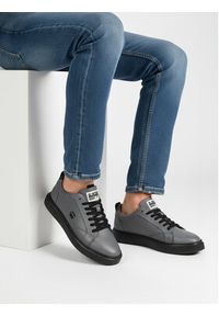 G-Star RAW - G-Star Raw Sneakersy EO-LONDON-04 MI08 Szary. Kolor: szary. Materiał: skóra #4