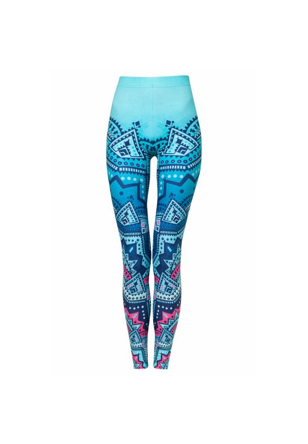 Legginsy sportowe damskie DEEP TRIP Nemo. Kolor: niebieski