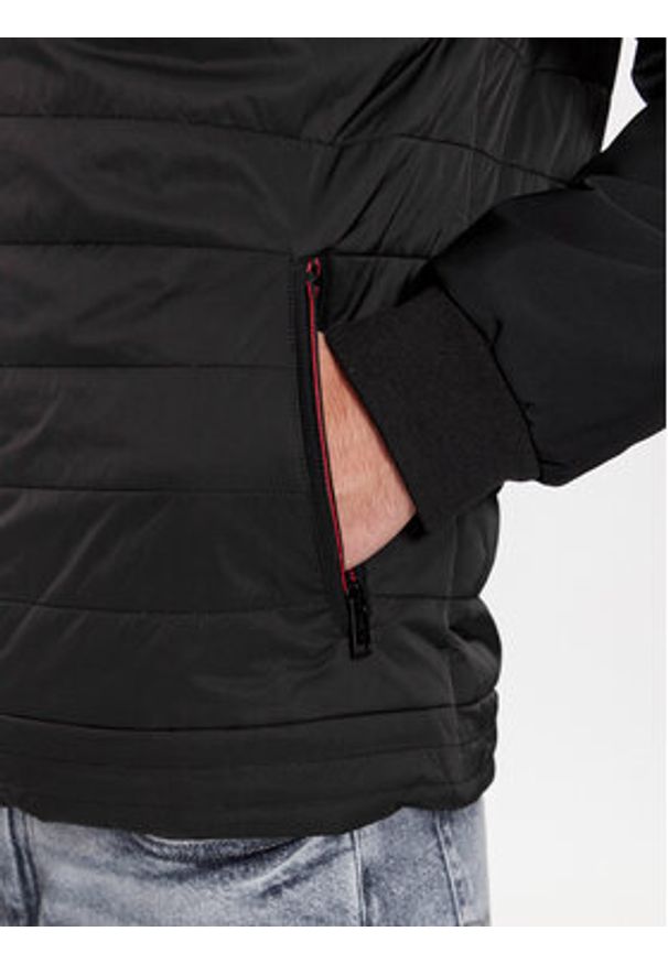 Guess Kurtka przejściowa M3BL11 WFOO0 Czarny Regular Fit. Kolor: czarny. Materiał: syntetyk