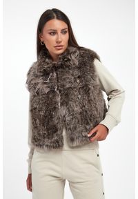 Aeronautica Militare - Kamizelka damska futrzana/kożuch AERONAUTICA MILITARE. Materiał: futro #6