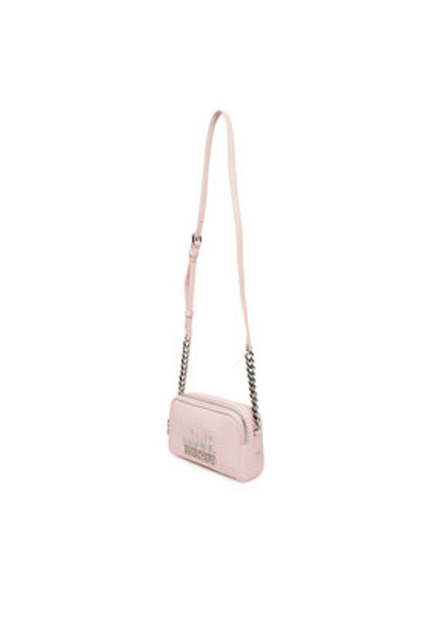 Love Moschino - LOVE MOSCHINO Torebka JC4255PP0MKD0601 Różowy. Kolor: różowy. Materiał: skórzane